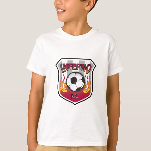 Inferno F.C. Kids Basic T T-Shirt (Front)