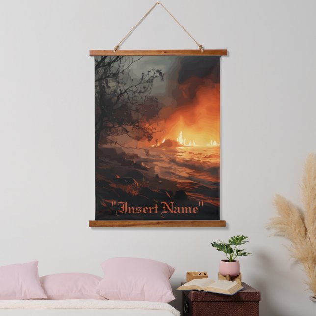 Inferno Hanging Tapestry (Bedroom)