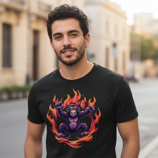 Inferno Monkey T-Shirt (Creator Uploaded)