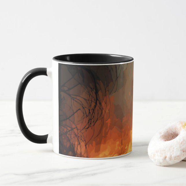 Inferno Mug (With Donut)