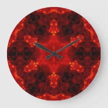 Inferno Nexus – Fiery Kaleidoscope Art