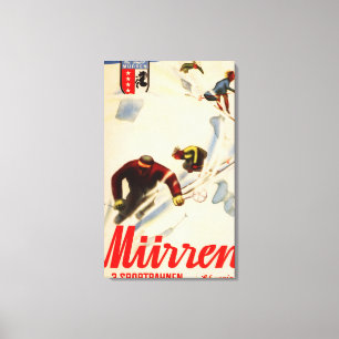 Inferno Races Promotional Poster Canvas Print