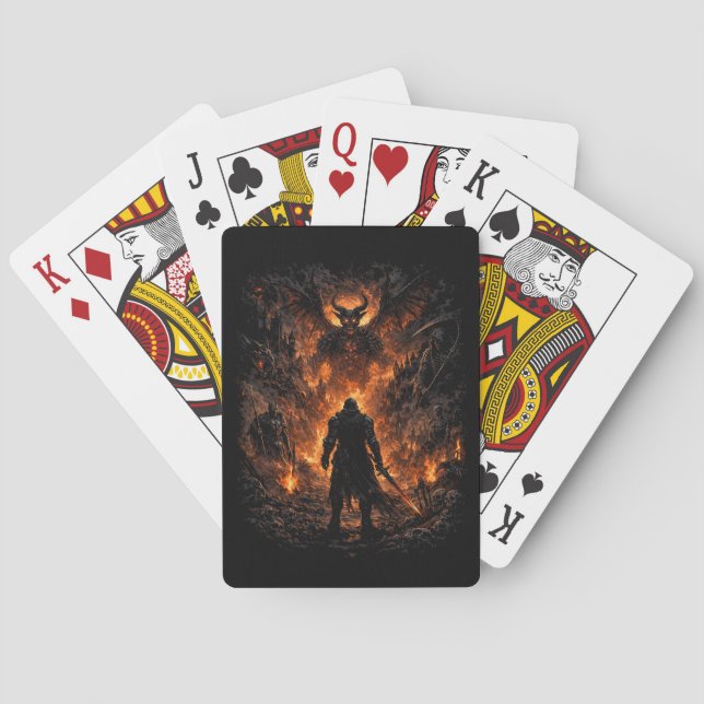 Inferno’s Gate Playing Cards (Back)