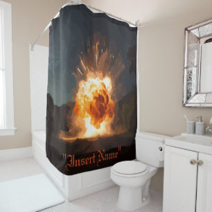 Inferno Shower Curtain