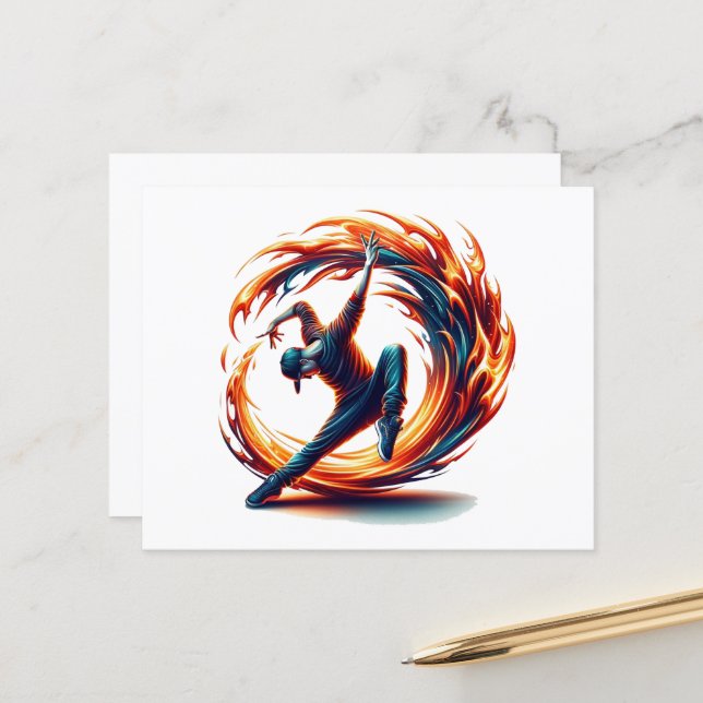 Inferno Spin - Ignite the spirit of Breakdance (Front/Back In Situ)