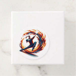 Inferno Spin - Ignite the spirit of Breakdance Favour Tags