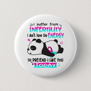Infertility Awareness Month Ribbon Gifts 6 Cm Round Badge