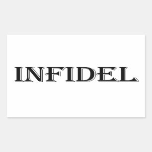 Infidel Rectangular Sticker