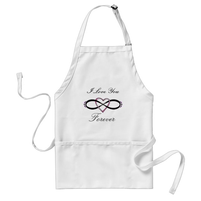 Infinate Love design Standard Apron (Front)