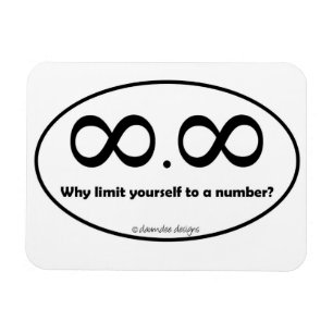 Infininity Dot Infinity Decal Magnet