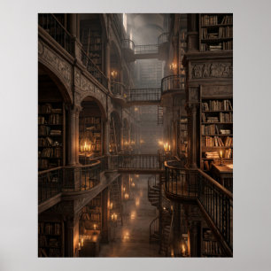 Infinite Ancient Archive Hall Poster