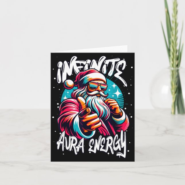 Infinite Aura Energy And Sigma Rizzmas  Card (Front)