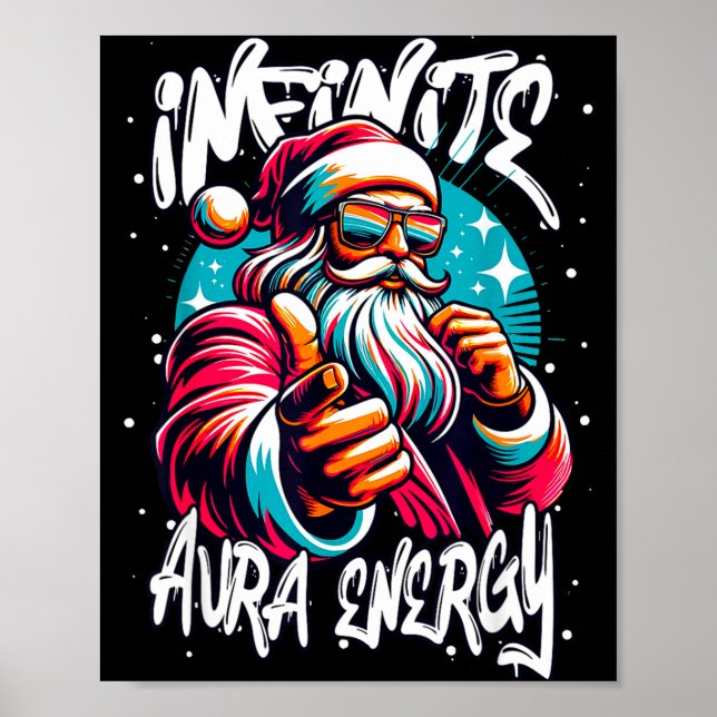 Infinite Aura Energy And Sigma Rizzmas  Poster (Front)