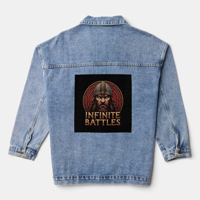 Infinite Battles  Denim Jacket (Back)