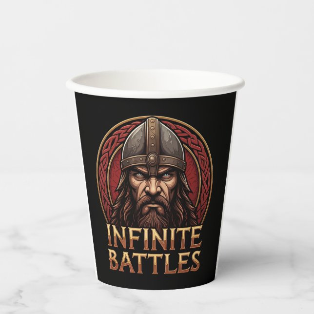 Infinite Battles  Paper Cups (Front)