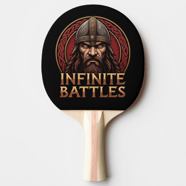 Infinite Battles  Ping Pong Paddle (Front)