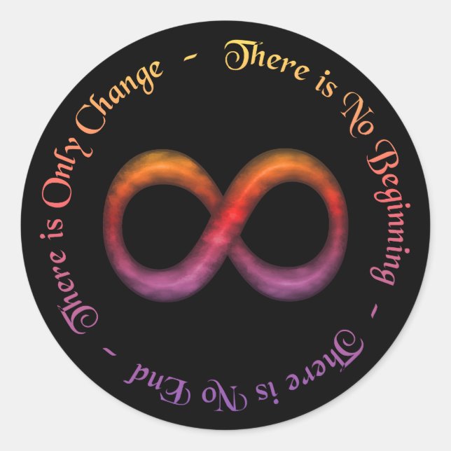 Infinite Change Sticker (Front)