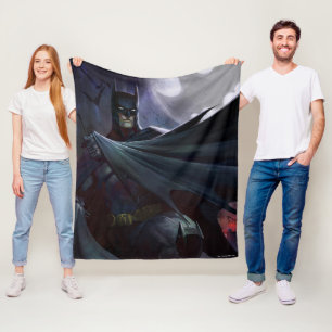 Infinite Crisis Batman Illustration Fleece Blanket