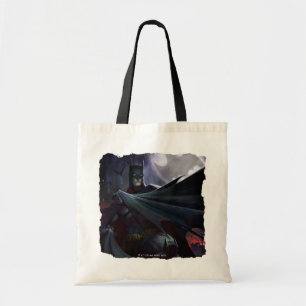 Infinite Crisis Batman Illustration Tote Bag