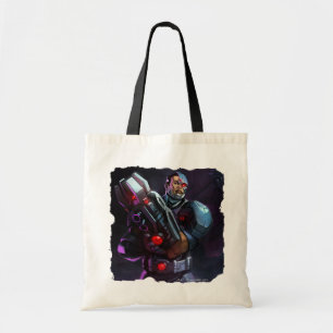 Infinite Crisis Cyborg Illustration Tote Bag