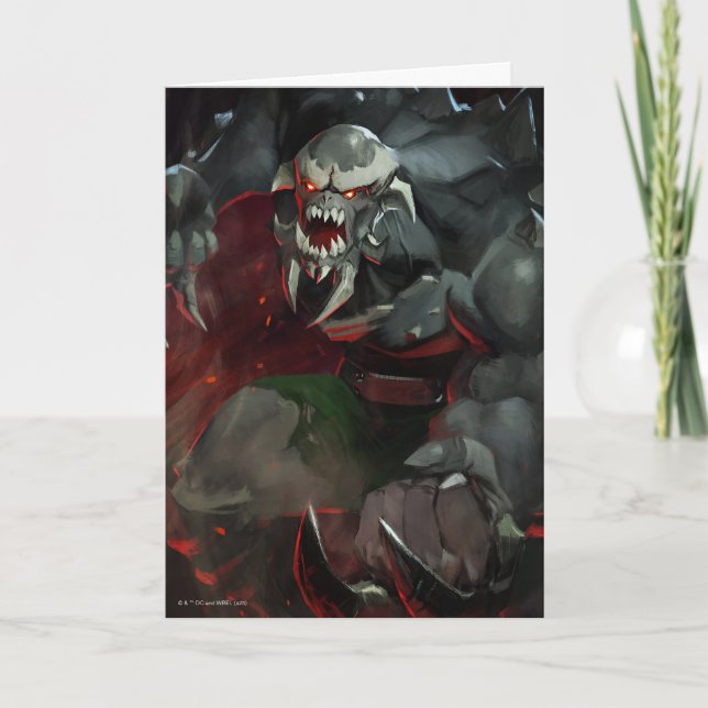 Infinite Crisis Doomsday Illustration Card (Front)