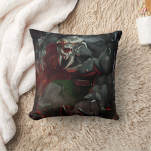 Infinite Crisis Doomsday Illustration Cushion