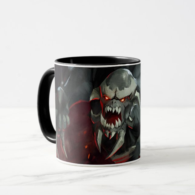 Infinite Crisis Doomsday Illustration Mug (Front Left)