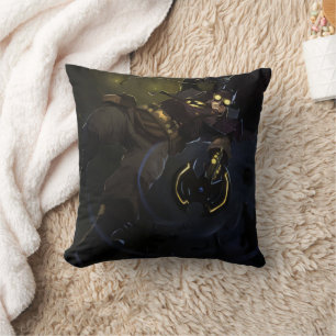 Infinite Crisis Gaslight Batman Illustration Cushion