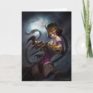 Infinite Crisis Gaslight Catwoman Illustration Card
