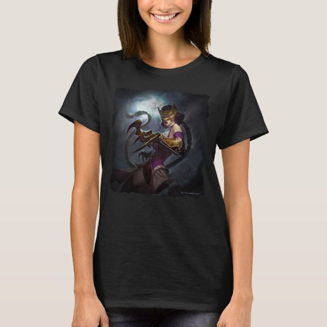 Infinite Crisis Gaslight Catwoman Illustration T-Shirt (Front)