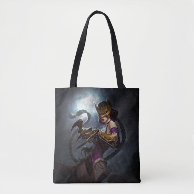 Infinite Crisis Gaslight Catwoman Illustration Tote Bag (Front)