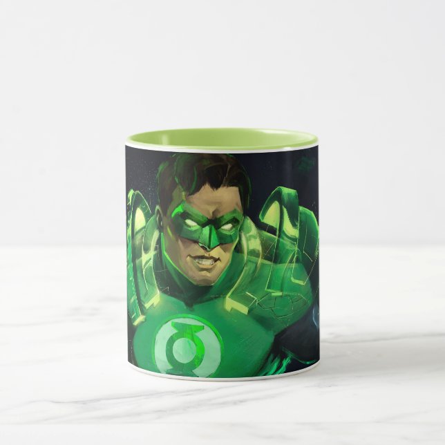 Infinite Crisis Green Lantern Illustration Mug (Center)