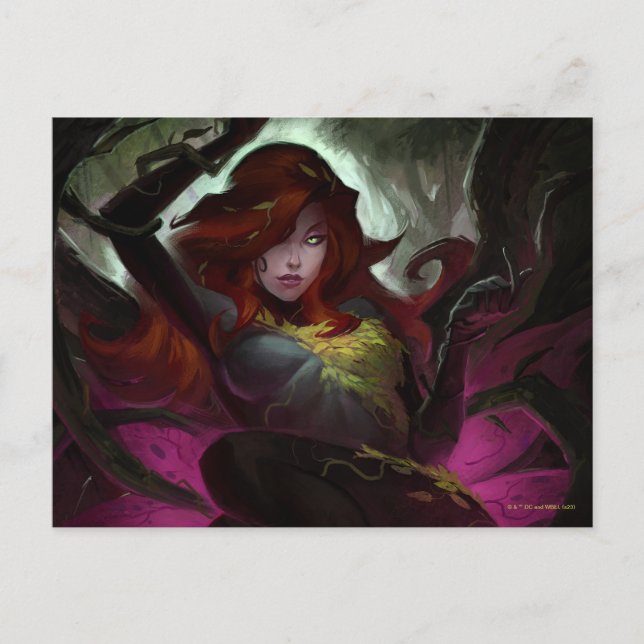 Infinite Crisis Poison Ivy Illustration Postcard (Front)