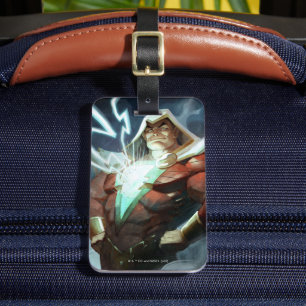 Infinite Crisis Shazam Illustration Luggage Tag