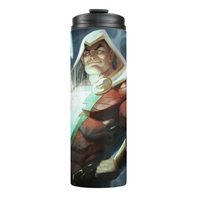 Infinite Crisis Shazam Illustration Thermal Tumbler (Front)