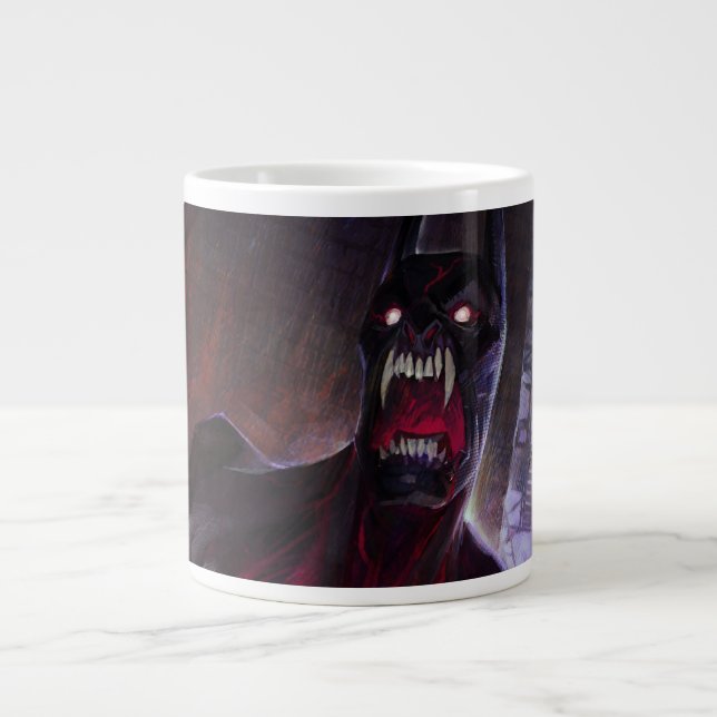 Infinite Crisis Vampire Batman Illustration Large Coffee Mug (Front)