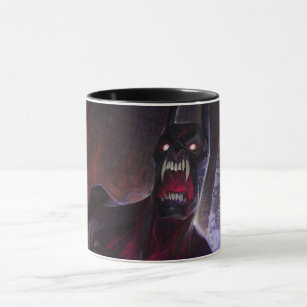 Infinite Crisis Vampire Batman Illustration Mug