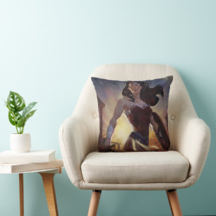 Infinite Crisis Wonder Woman Illustration Cushion