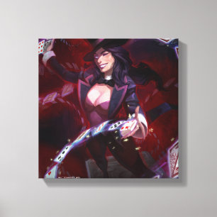 Infinite Crisis Zatanna Illustration Canvas Print