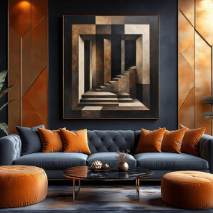 Infinite Descent Canvas Print