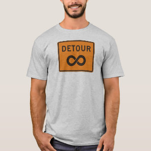 Infinite Detours Sign Cycling T-Shirt