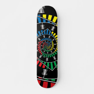 Infinite Disc Golf Baskets Skateboard