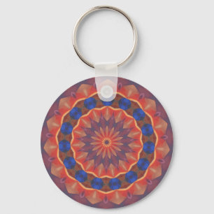 Infinite Diversities Mandala Key Ring