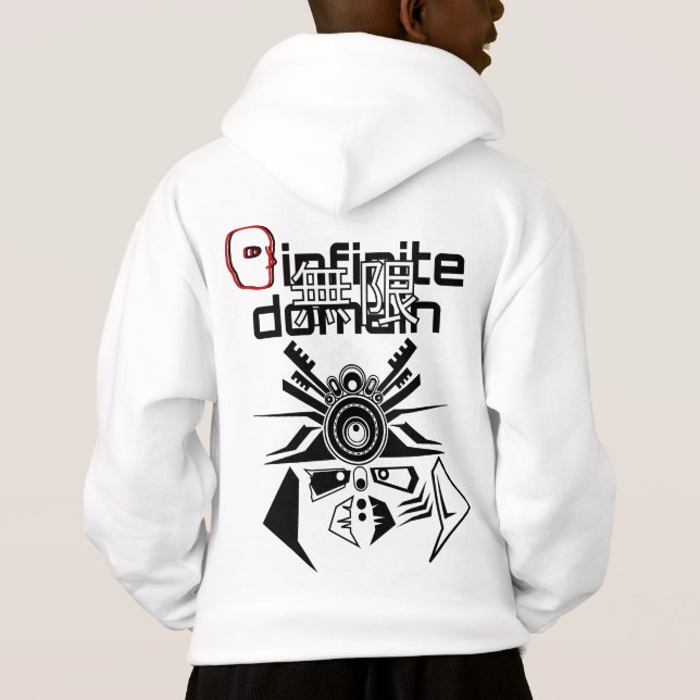 Infinite Domain Pocket B&W T-Shirt (Back)