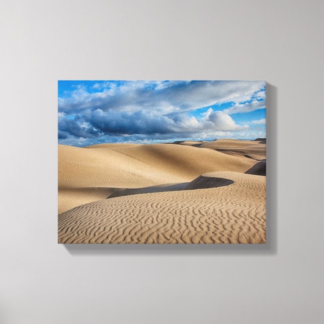 Infinite Dunes Canvas Print (Front)