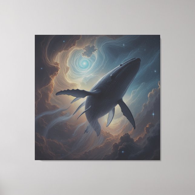 infinite Exploration Canvas Print (Front)