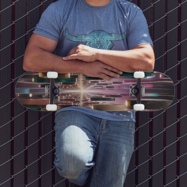 Infinite Floating Monolith Corridor  Skateboard (Outdoor 3)