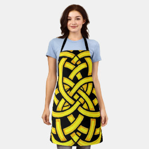 Infinite Harmony: Sacred Mandala Celtic Symbol Art Apron