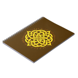 Infinite Harmony: Sacred Mandala Celtic Symbol Art Notebook
