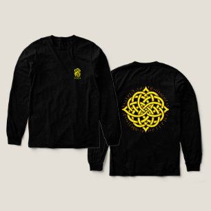 Infinite Harmony: Sacred Mandala Celtic Symbol Art Tri-Blend Shirt